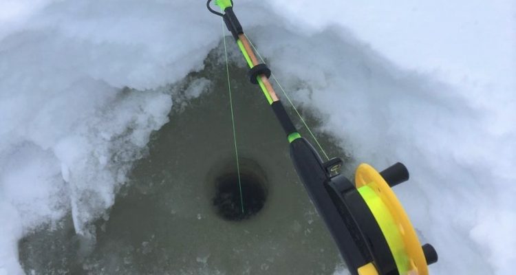 Ice-fishing in Finland