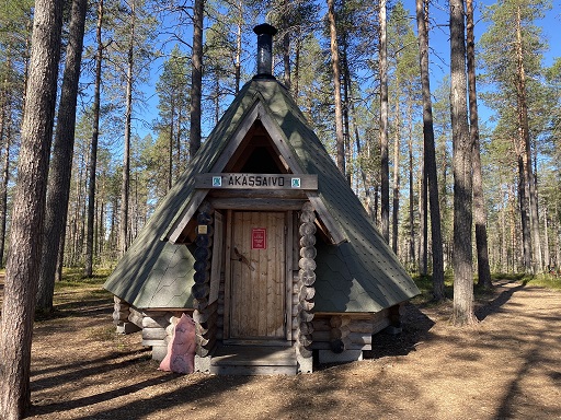 Astonishing Äkässaivo on Saivonkierros nature trail in Muonio